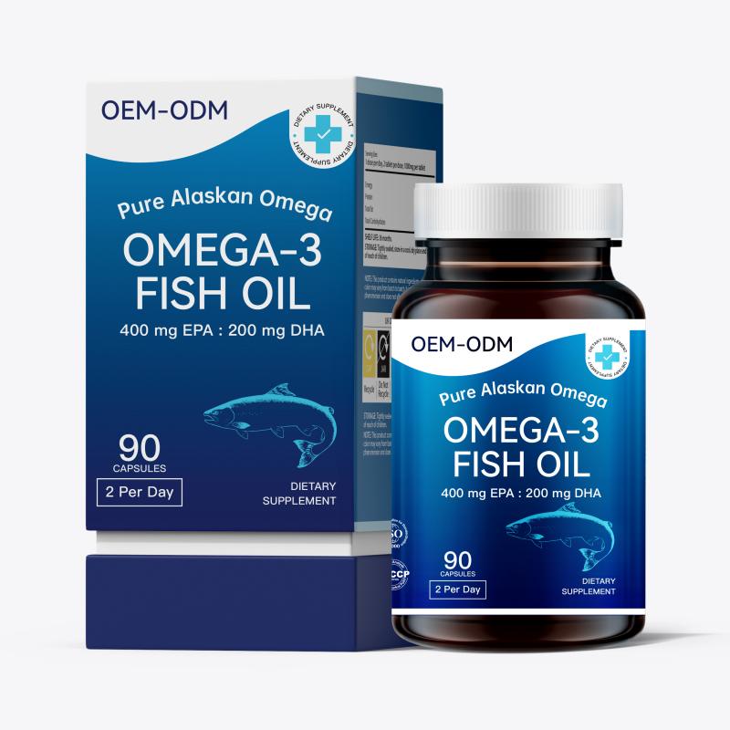 Gélules d'huile de poisson oméga-3
   